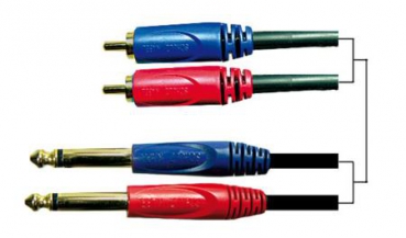 Schulz Kabel GRCA 15 RCA adapter cable 2m