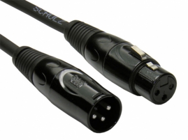 Schulz Kabel COD 3 XLR-Mikrofonkabel 3m