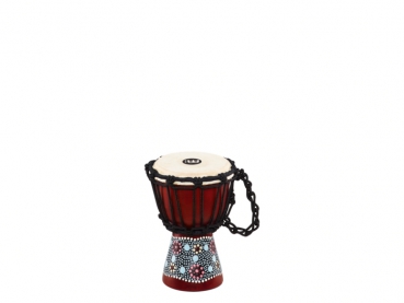 Meinl Percussion African Style Mini Djembe Flower Design 4 1/2" x 8"