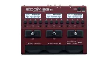 Zoom B3N Multi Effektgerät für Bass