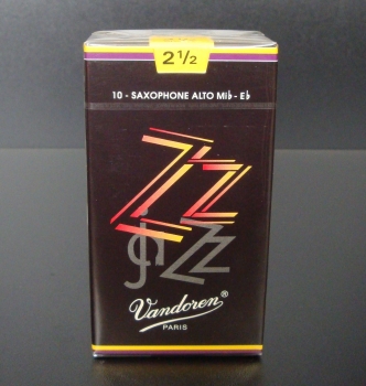 Vandoren ZZ Reeds 2.5 Alto Sax 10-pack