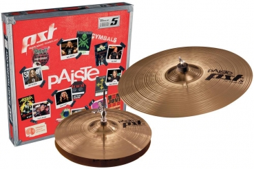 Paiste Cymbal Set PST 5 Essential Light 14" HH 18" CR