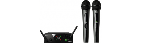 AKG WMS40 Mini Dual Vocal Set ISM Drahtlos Mikrofonsystem