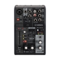 Mobile Preview: Yamaha AG03MK2 live streaming mixer schwarz