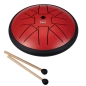 Preview: Sela Melody Tongue Drum 6“ F Minor Red SE 362