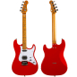 Preview: Flight Pathfinder Red Baritone Electric Ukulele