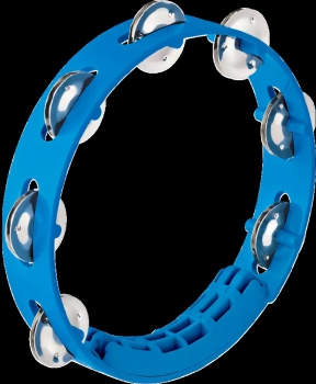 Compact ABS Tambourine blau