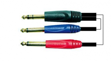 Schulz Kabel GIS 3 stereo / mono plug adapter cable 3m