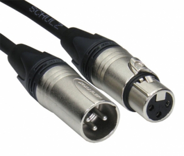 Schulz Kabel NRI 3 XLR Mikrofon-Verbindungskabel 3m