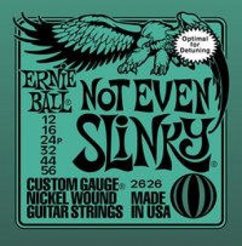 Ernie Ball EB2626 Not Even Slinky Nickel Wound Electric Guitar Strings Set