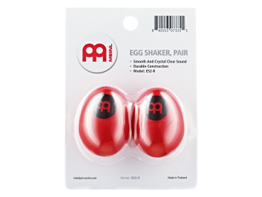 Meinl Percussion ES2-R Plastic Egg Shakers Rot