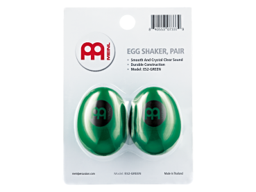 Meinl Percussion ES2-Green Plastic Egg Shakers Grün