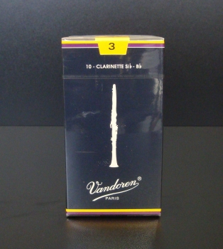 Vandoren Classic Blue Reeds 3 Boehm Bb-Clarinet 10 pack