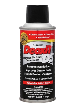DeoxIT D5 S-6 CAIG Contact Cleaner & Rejuvenator