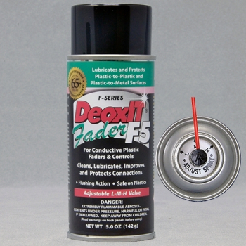 DeoxIT F5 CAIG Faderlube: Reinigungs/Pflegespray für Faders