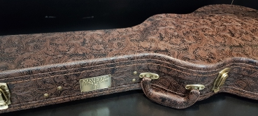 Maybach Lester Earl Grey 59 slim taper neck aged