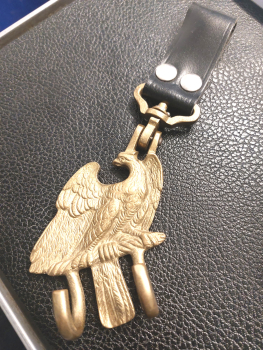 GEWA Trommeladler Messing NOS