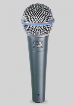 Shure Beta 58A Dynamisches Gesangsmikrofon