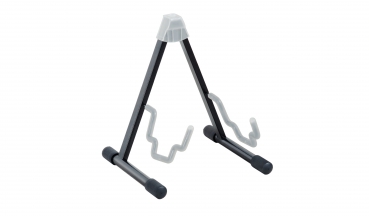 K&M 17570 E+A guitar stand »Duet« - black with translucent support elements