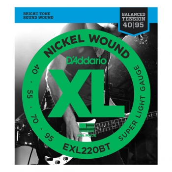 Daddario EXL220BT Nickel Wound Balanced Tension Super Light 40-95