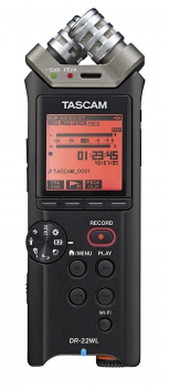 Tascam DR-22WL Handheld-Recorder mit WLAN-Anbindung