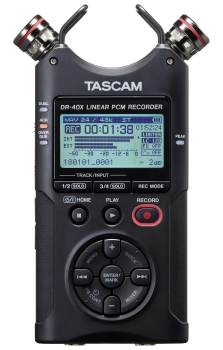TASCAM DR-40X Tragbarer Vierspur-Audiorecorder und USB-Interface