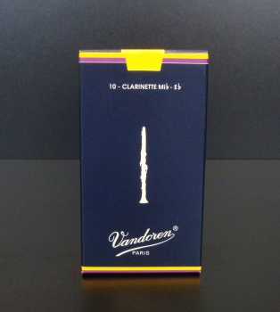 Vandoren Classic Blue Reeds 3 Boehm Eb-Clarinet 10 pack