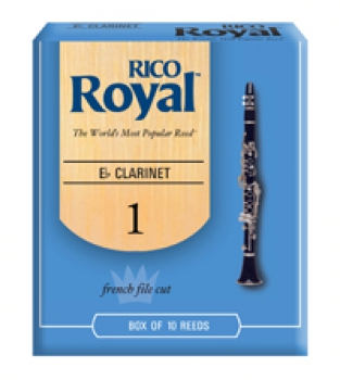Royal Eb-Klarinette Blätter 1,0 Boehm  10er Packung