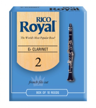 Royal Eb-Klarinette Blätter 2,0 Boehm 10er Packung