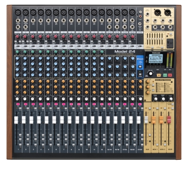 Tascam Model 24 22-Channel Analogue Mixer With 24-Track Digital Recorder