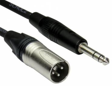 Schulz Kabel NARH 7.5 Klinke auf XLR Verbindungskabel 7.5 m