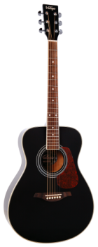 Vintage V300BK Folk Guitar