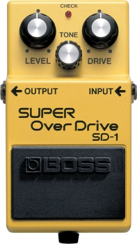 Boss SD-1 Super Overdrive ohne Verpackung und Zubehör