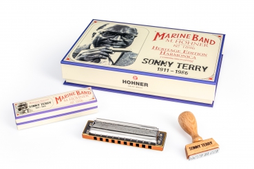 Hohner Marine Band Sonny Terry Heritage Edition Mundharmonika in C