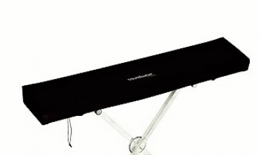 Soundwear elastische Keyboardabdeckung Schwarz 102cm - 125cm