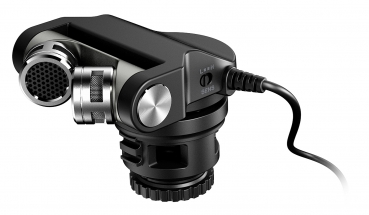 Tascam TM-2X Hochwertiges Mikrofon für Digitalkameras