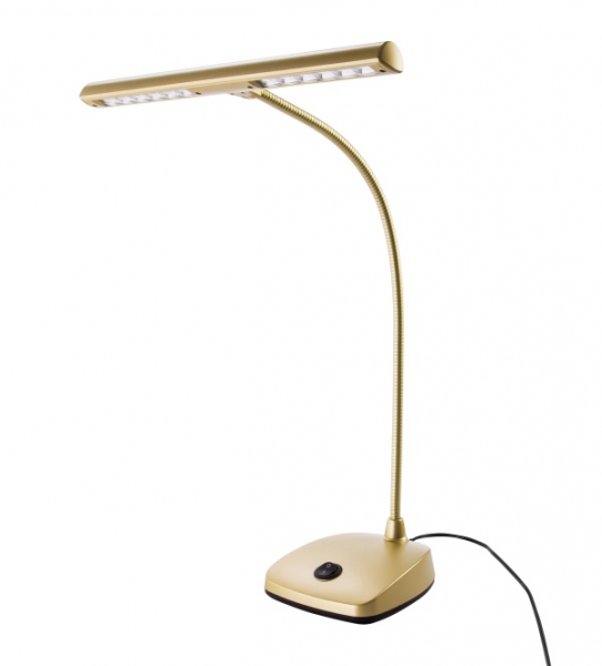 K&M 12297 Piano Lamp LED Gold