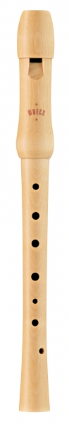 Moeck 1259 School Flute Soprano-Recorder maple for lefthanded players
