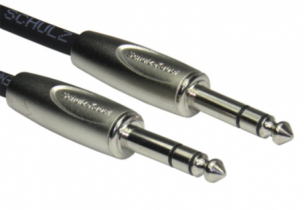 Schulz Kabel STOZ 2 Stereo-Klinke Patchkabel 2m