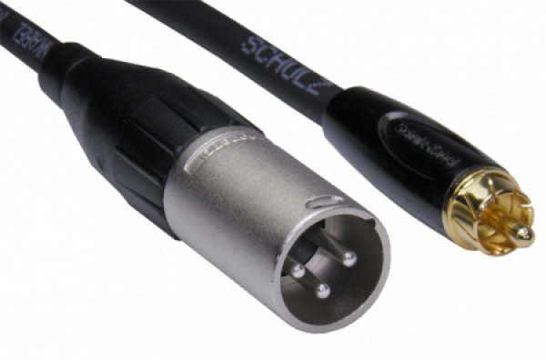 Schulz Kabel RXM 3 RCA-XLR-Kabel 3m
