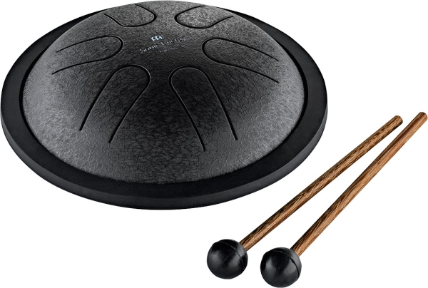 MEINL Sonic Energy Mini Steel Tongue Drum, F Moll, Black