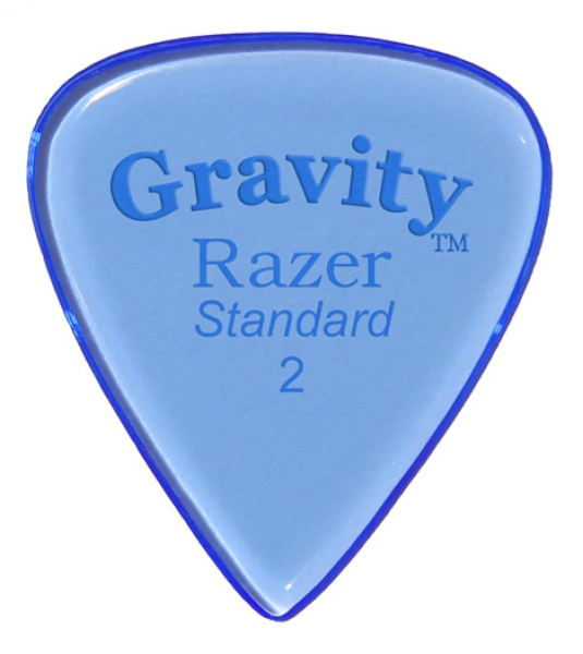 Gravity Guitar Picks Razer Standard, 2mm