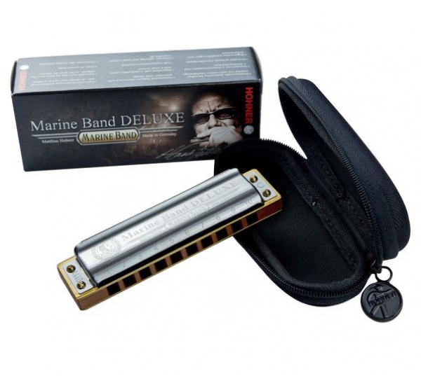 Hohner Marine Band Deluxe B Mundharmonika