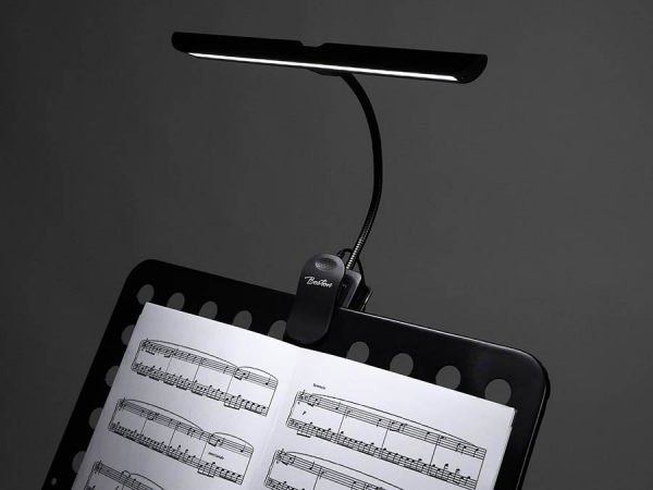 Boston orchestra stand XL light fixture with 18 LEDs