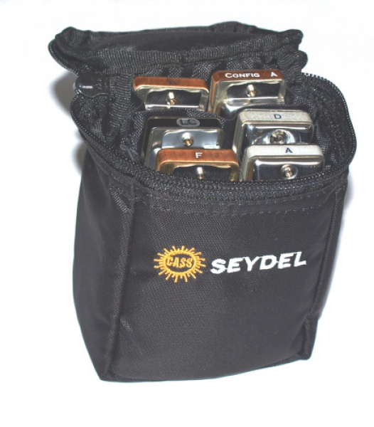 Seydel Gigbag (beltbag) for 6 Blues harmonicas