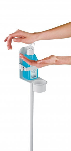K&M 80315 Disinfectant stand with bracket XL