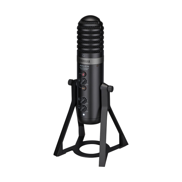 Yamaha AG01 Live-Streaming USB-Mikrofon black