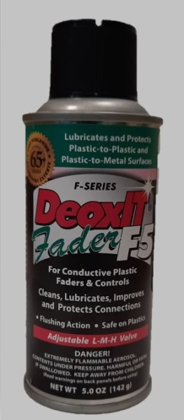 DeoxIT F5 CAIG Faderlube: Reinigungs/Pflegespray für Faders