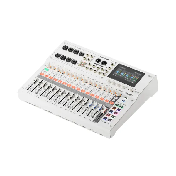 Yamaha MGX16V Digitales Mischpult mit 22 Kanälen und Video-Interface weiß