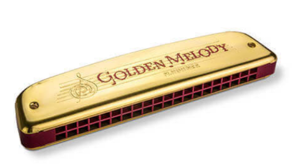 Hohner Golden Melody 40 C Tremolo Mundharmonika